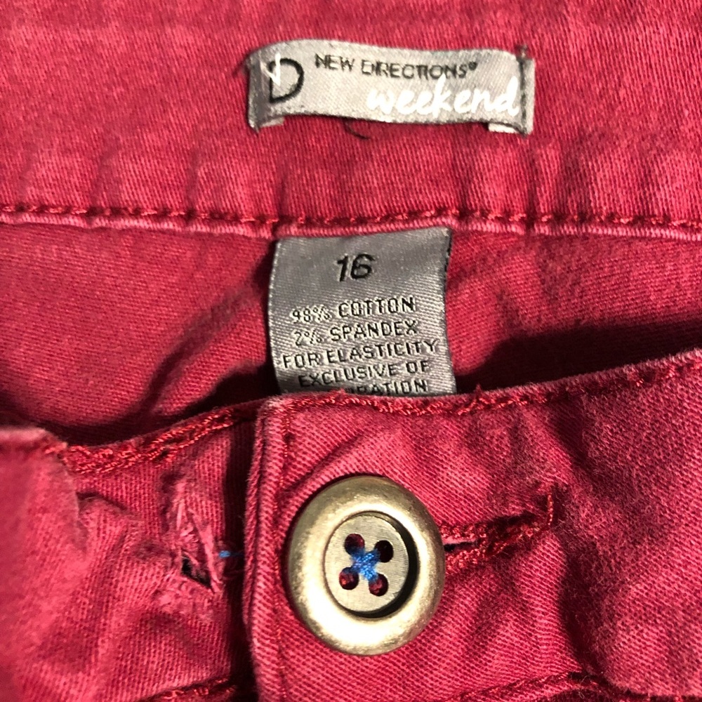 New Directions weekend colored jeans